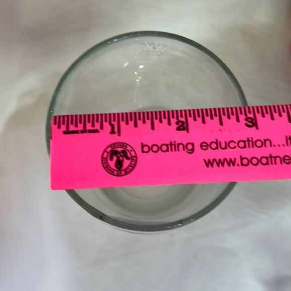 HSB Bitter Beer Glass Clear Pint 16 Oz 3 In Round 6 1/4 Tall  Brewers Ales Bar - Picture 4 of 5